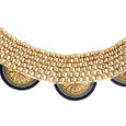Graceful Peacock Feather Inspired Necklace Set 5