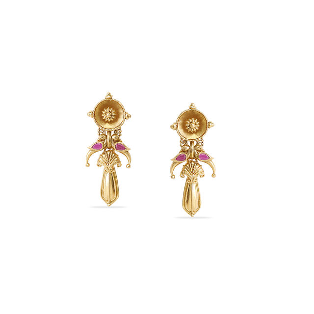 Intricate Kuzhiminni Necklace Set 3