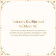 Intricate Kuzhiminni Necklace Set 8