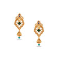 Enchanting Peacock Feather Necklace Set 3