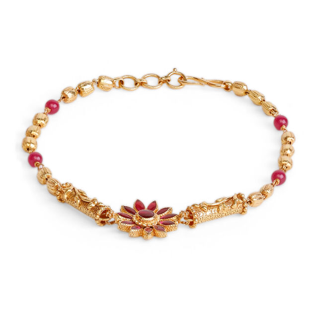 Floral Mani Mala Bracelet 2