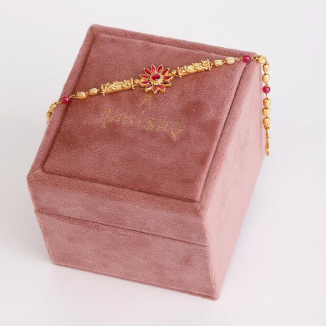 Floral Mani Mala Bracelet 7