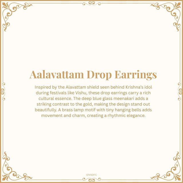 Aalavattam Drop Earrings 9