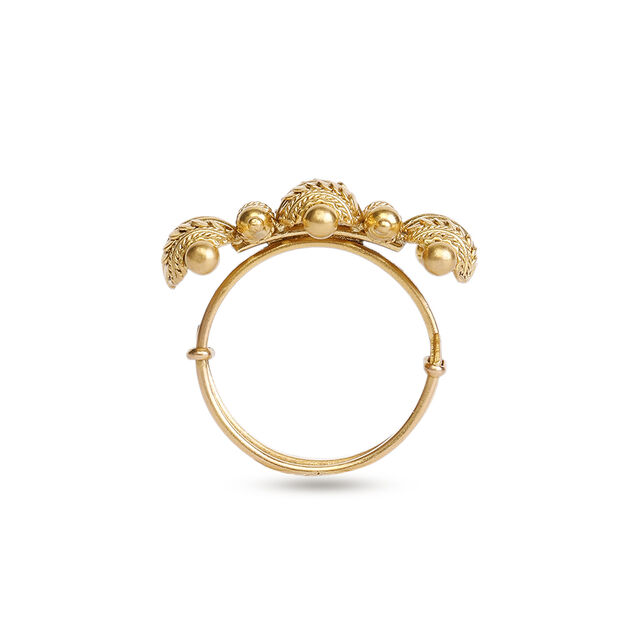 Kerala Pillar Gold Ring 5