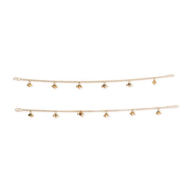Enchanting Gold Anklet 2