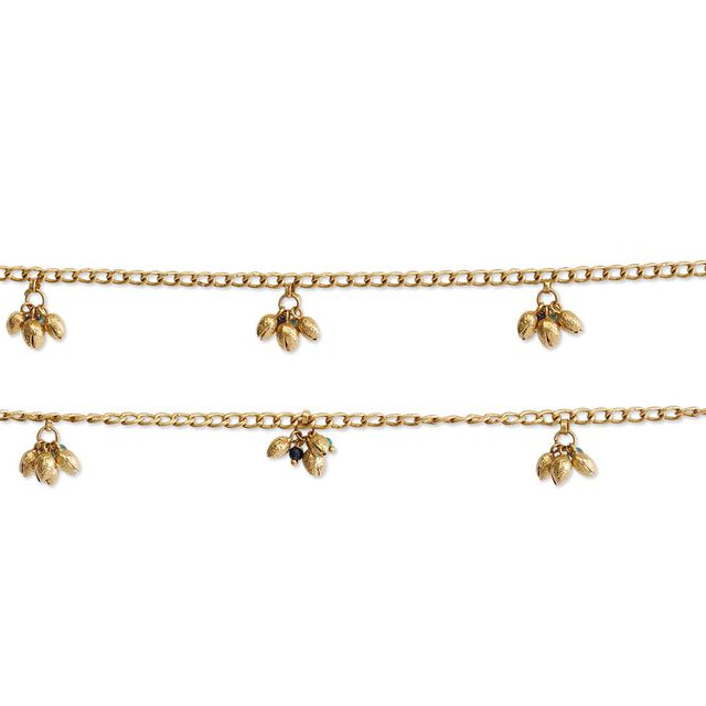 Enchanting Gold Anklet 4
