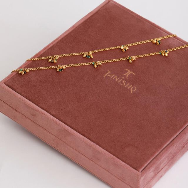 Enchanting Gold Anklet 8