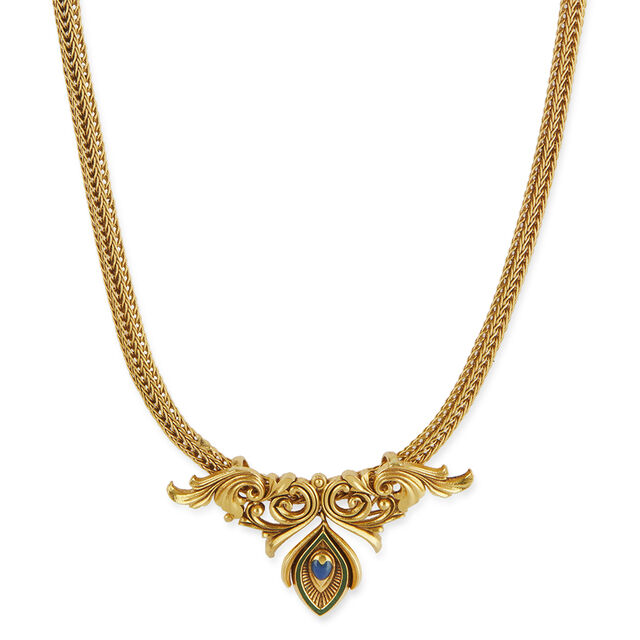Tanishq 22KT  Gold Necklace  for Women 2