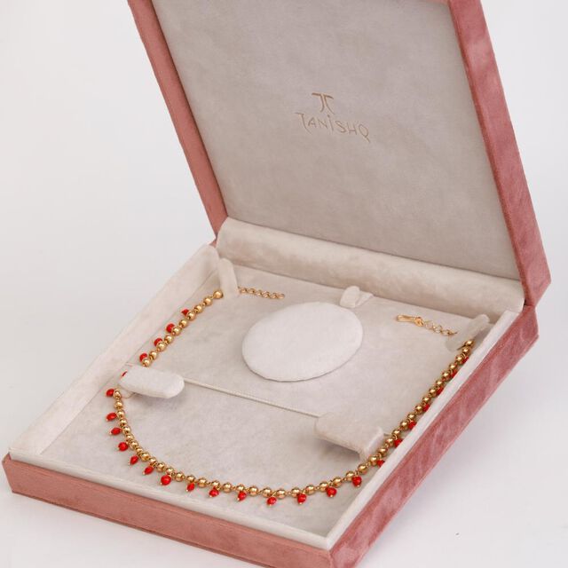 Eternal Bloom Red Coral Bead Necklace 7