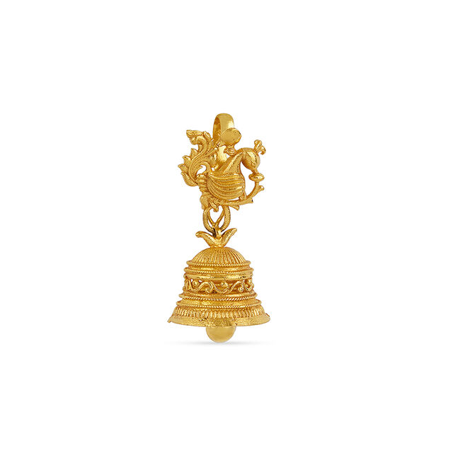 Midnight Bloom Tiered Jhumkas 