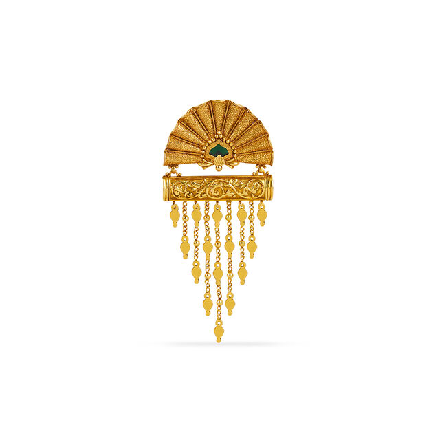 Traditional Gold Ring with Ruby 