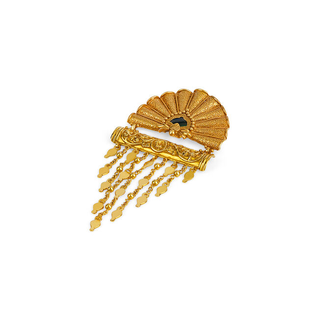 Traditional Gold Ring with Ruby 5