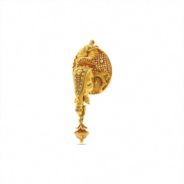 Elephant Nettipattam Pendant 5
