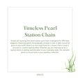 Timeless Pearl Station Chain 6