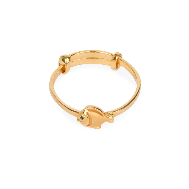 Tanishq 22KT Gold Finger Ring for Women 