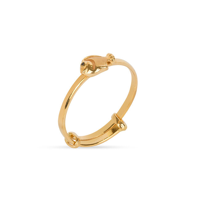 Tanishq 22KT Gold Finger Ring for Women 4