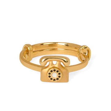 Tanishq 22KT Gold Finger Ring