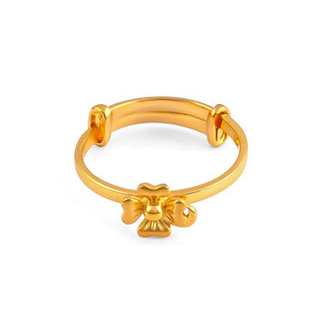 Tanishq 22 KT Gold Finger Ring for Kids