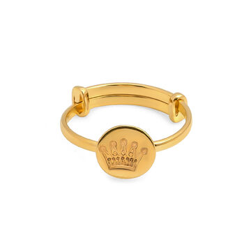 Tanishq 22 KT Gold Finger Ring for Kids