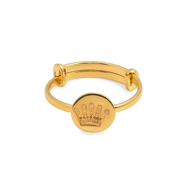 Tanishq 22 KT Gold Finger Ring for Kids