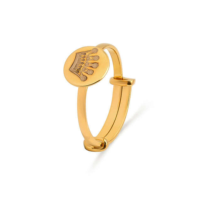 Tanishq 22 KT Gold Finger Ring for Kids