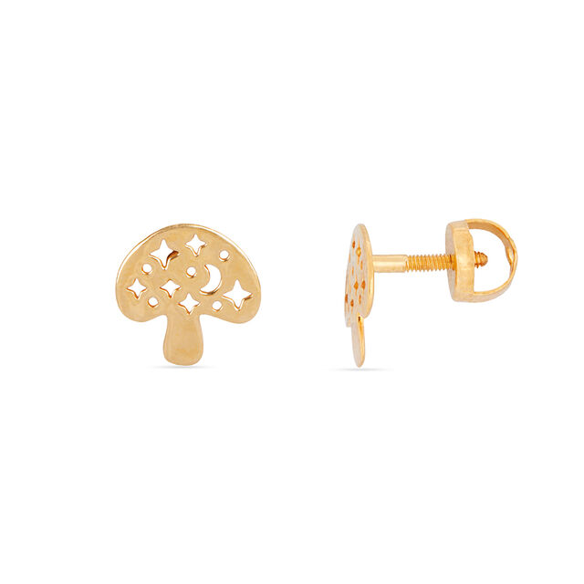 Tanishq 22KT Diamond Earrings 2