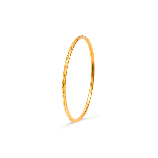 Tanishq 22KT Gold Bangle for Men
