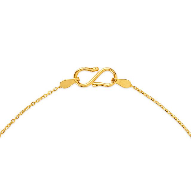 Tanishq 22KT Gold Pendant with Chain