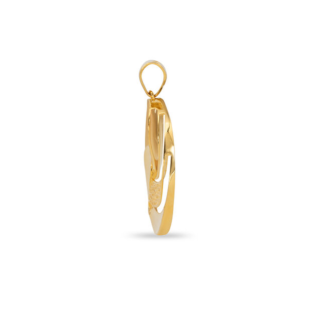 Tanishq 22KT Gold Pendant for Women