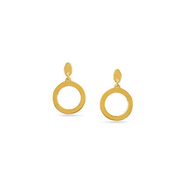 Tanishq 22 KT Gold Earrings for Women 