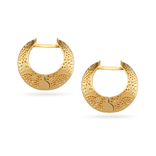 Tanishq 22KT Gold Earrings for Women 