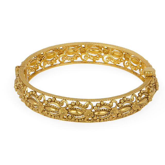 Tanishq 22KT Gold Bangle for Women 