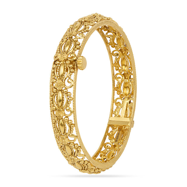 Tanishq 22KT Gold Bangle for Women 3