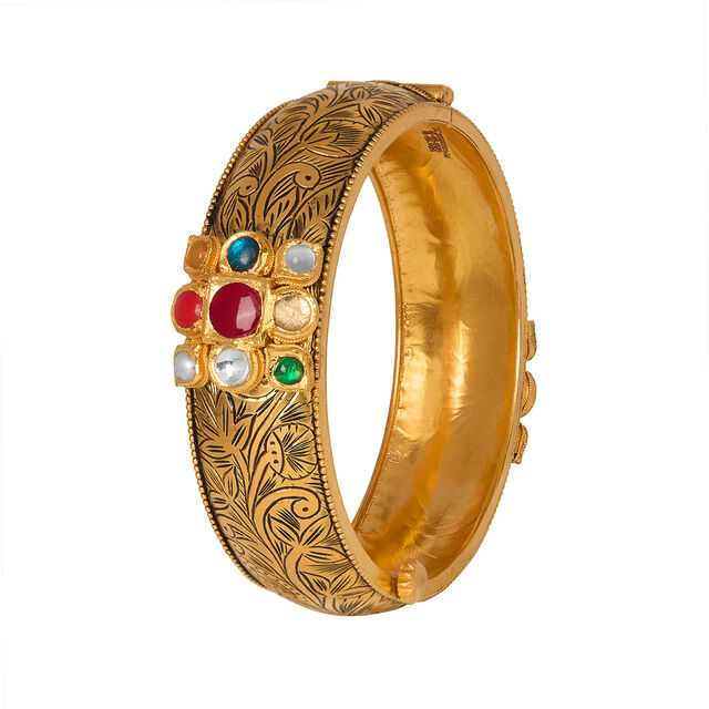 Tanishq 22KT  Gold Bangle  for Women 3