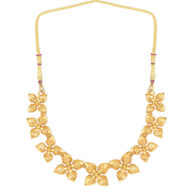Tanishq 22KT Gold Necklace for Women 