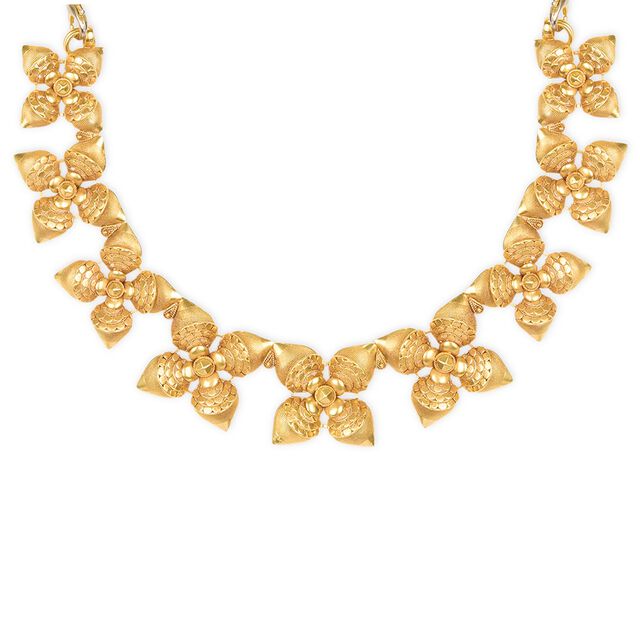 Tanishq 22KT Gold Necklace for Women 2
