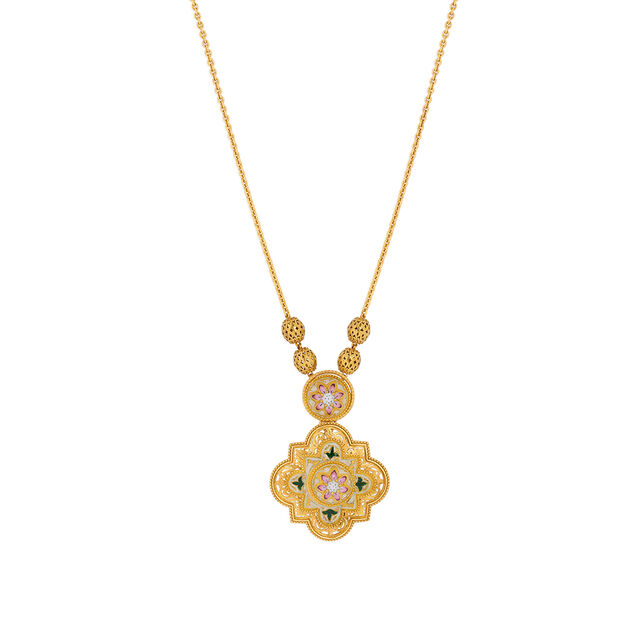 Tanishq 22KT Gold Necklace for Women 2