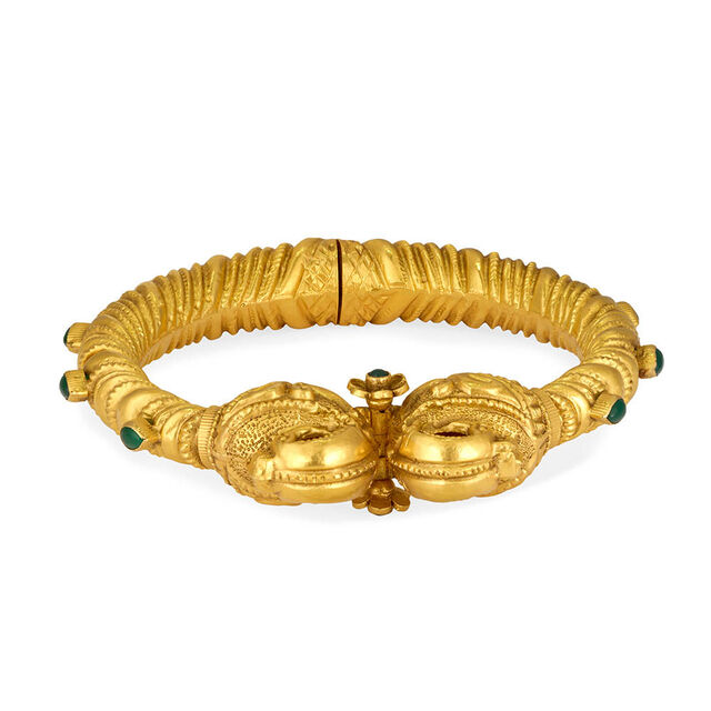 Tanishq 22KT Synthetic Stone Bangle for Women 