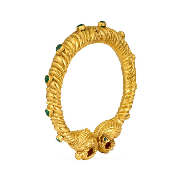Tanishq 22KT Synthetic Stone Bangle for Women 2