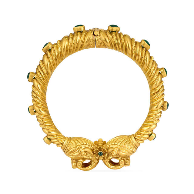 Tanishq 22KT Synthetic Stone Bangle for Women 3