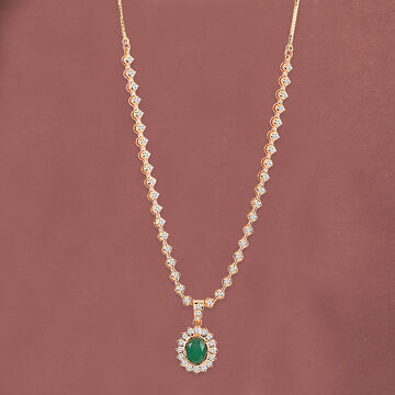 Tanishq 22 Karat Diamond Neklace for Women