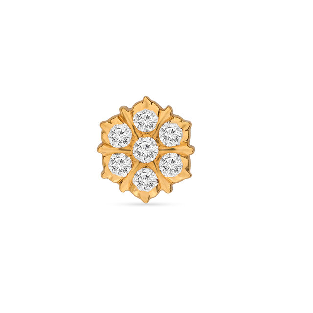 Tanishq 22KT Diamond Earrings for Women 