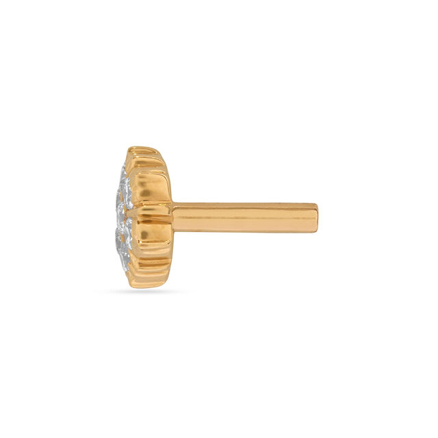 Tanishq 22KT Diamond Earrings for Women 3