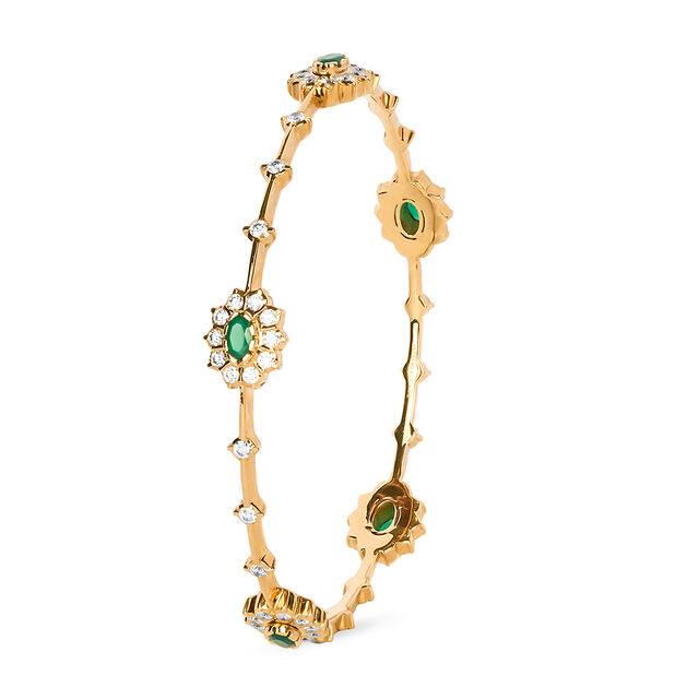 Tanishq 22KT Diamond Bangle for Women 3