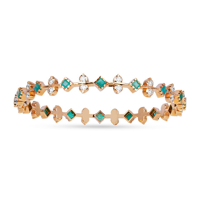 Tanishq 22KT Diamond Bangle for Women 3