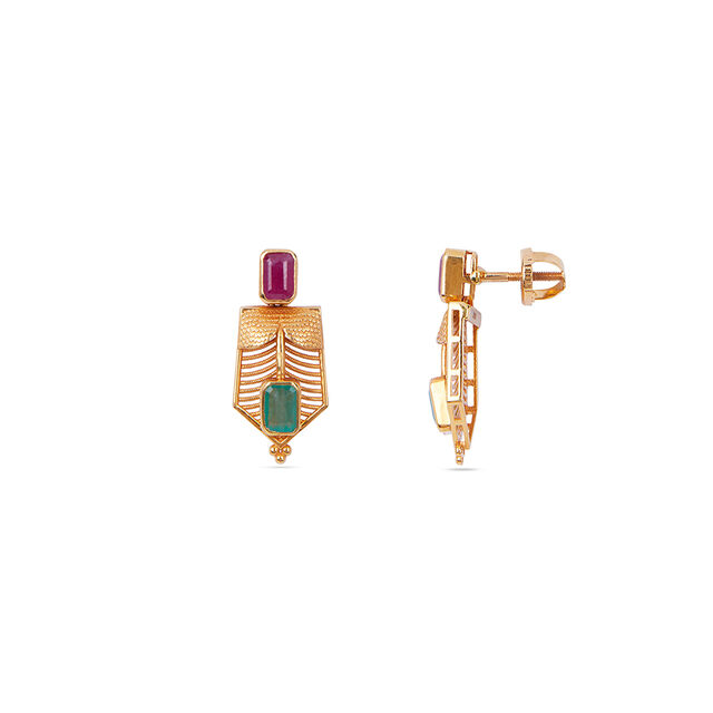 Tanishq 22KT Gold Necklace Set for Men 5