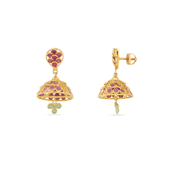 Tanishq 22KT  Earrings for Women 2