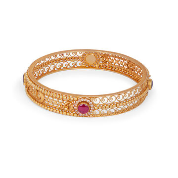 Tanishq 22KT  Gold Bangle  for Women