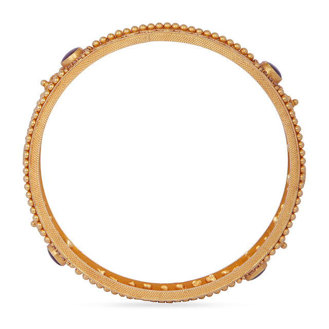 Tanishq 22KT  Gold Bangle  for Women 4