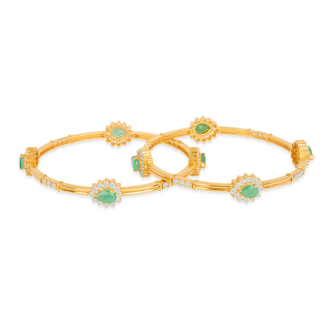 Tanishq 22KT Gold Bangle for Women 5
